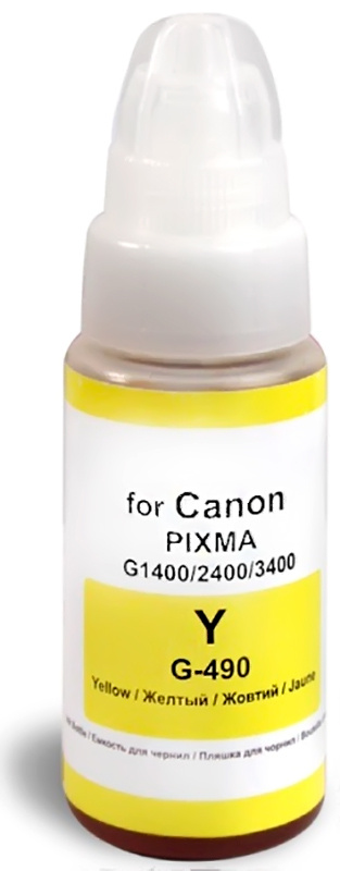 Чернила Revcol для Canon GI-490Y 70мл
