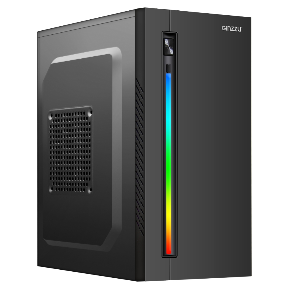 Корпус mATX без БП Ginzzu D350