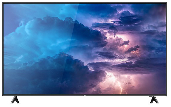 Телевизор 65" BQ 65FSU36B, 4K UHD, черный