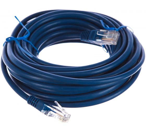 Патчкорд UTP Cablexpert PP12-7.5M/B кат.5e, 7.5м, литой, многожильный (синий)