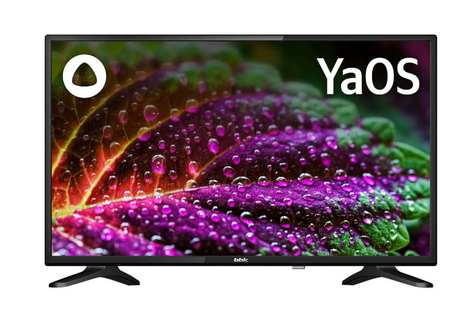 Телевизор 31.5" BBK 32LEX-7218 TS2C (B), LED, HD, 60Hz, Яндекс ТВ