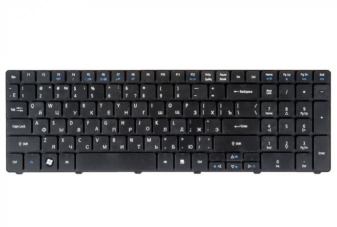 Клавиатура для ноутбука Acer 5738, 5250, 5410, 5542, 5553, 5560, 5733,5739, 5740, 5741, ZeepDeep