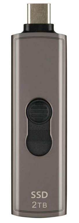 Внешний накопитель SSD 2TB Transcend TS2TESD330C ESD330C, серый