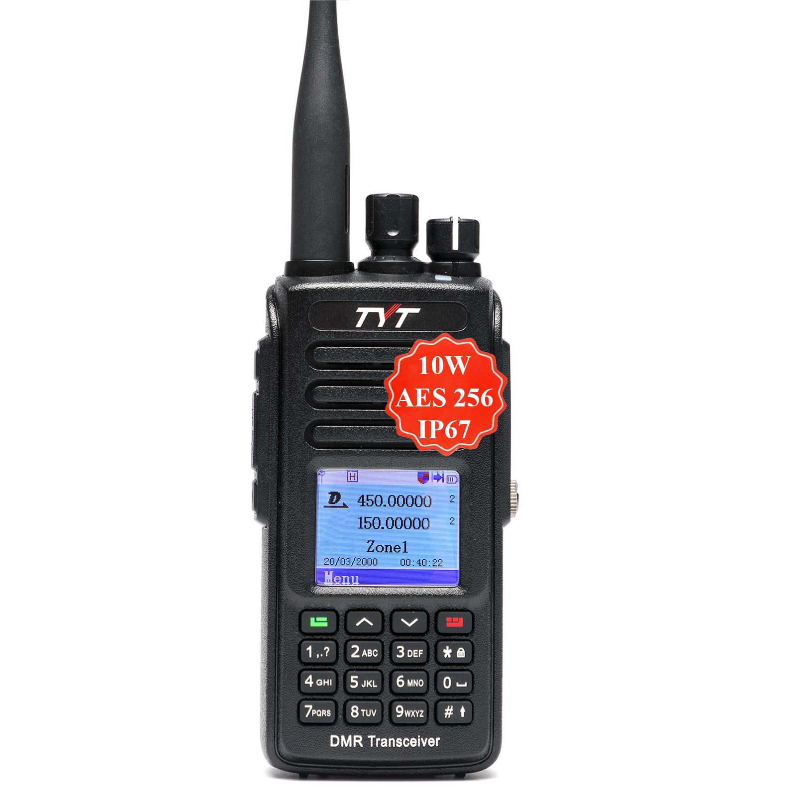 Рация TYT MD-UV390 DMR AES-256 AES256/10Вт