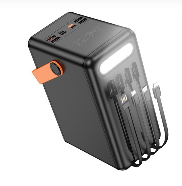 Портативный аккумулятор Hoco DB120 Prometheus, 120000mAh, 22.5W, черный
