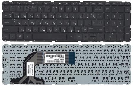Клавиатура для ноутбука HP Pavilion 17, 17e, 17n, 17-e, R68 Black горизонтальный Enter