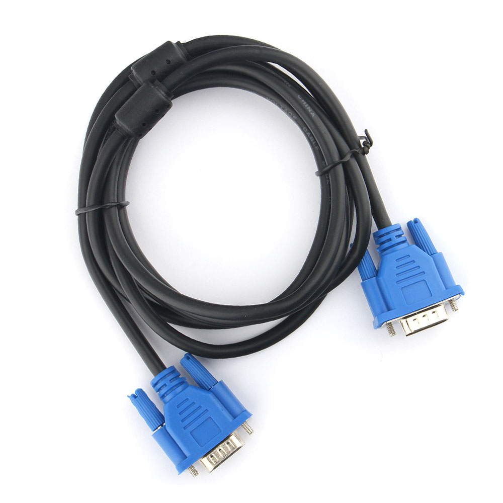 Кабель VGA - VGA 1.8m Gembird CC-PVGA-6 Black Ferrite
