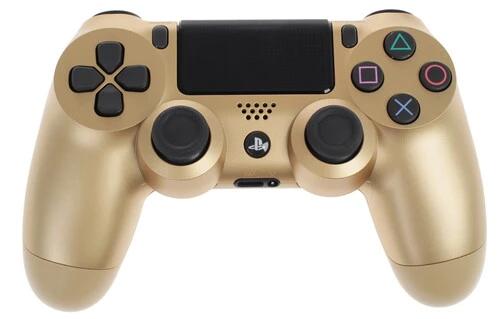 Геймпад беспроводной PlayStation DualShock 4 (China) золотой
