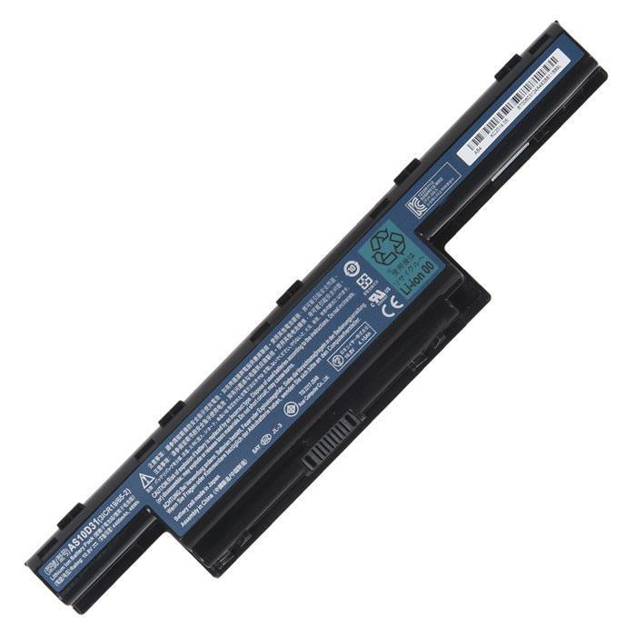 Аккумулятор для Acer (AS10D31) Aspire 5741, 4741, 4551, 4551,5551, 5741, 5741G, 5742G 4400mAh, 10.8V