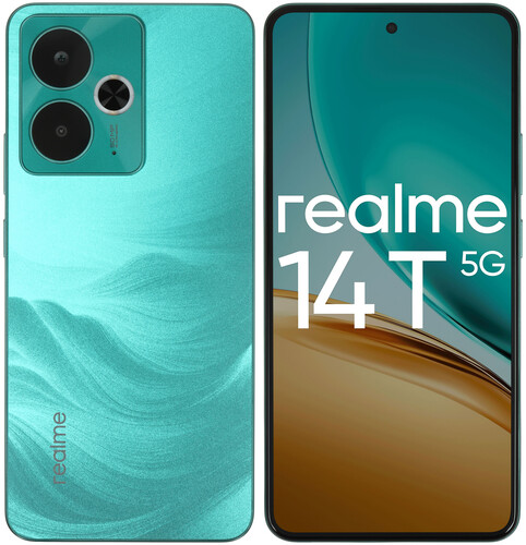 Смартфон Realme 14T 5G 8/128Gb, зеленый