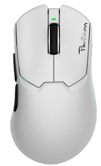 Мышь игровая PANTEON ABYX V3 lite, RGB, BT+2.4G, белая