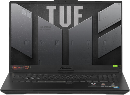 Ноутбук ASUS TUF Gaming F17 (FX707VUR-HX224) 17.3", IPS, i5-210H/16/512/RTX4050, серый