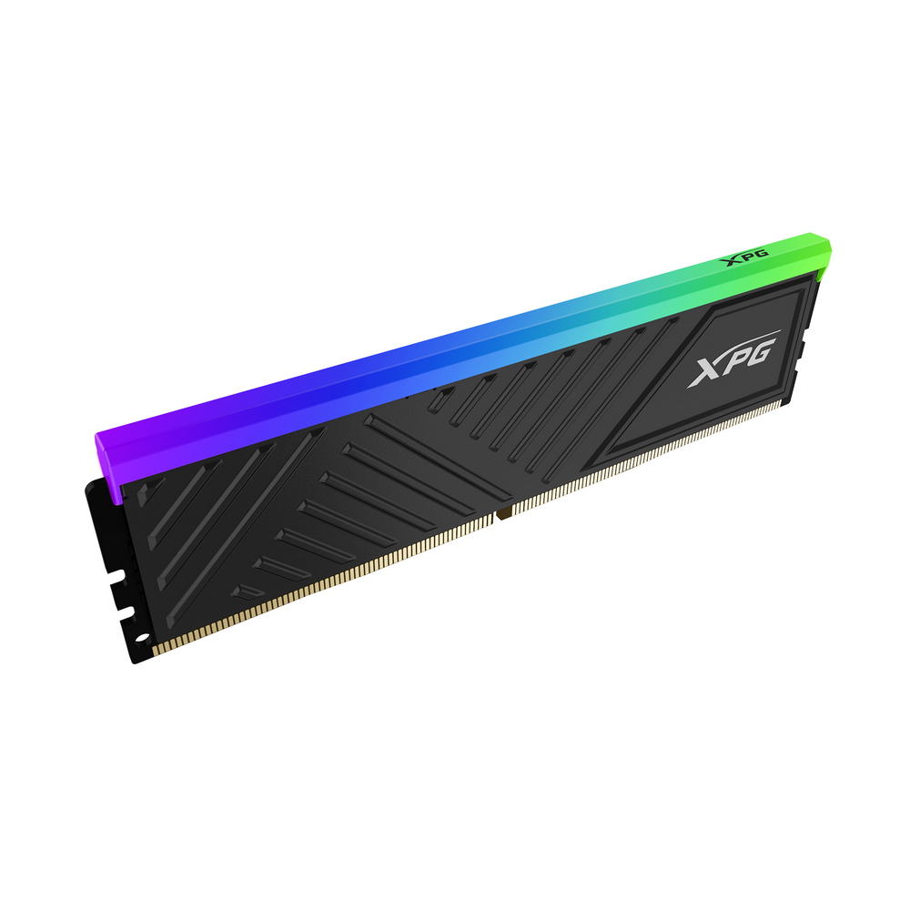 Модуль памяти DDR4 16Gb PC25600 3200MHz A-Data XPG GAMMIX D35G RGB (AX4U320016G16A-SBKD35G)