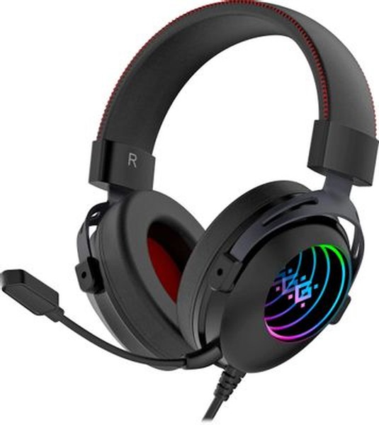 Гарнитура игровая Defender Echo, RGB, черный