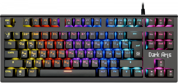 Клавиатура механическая Defender Dark Arts GK-375, черный