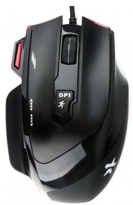 Мышь проводная игровая Гарнизон GM-790G "Мирфак", черный, USB
