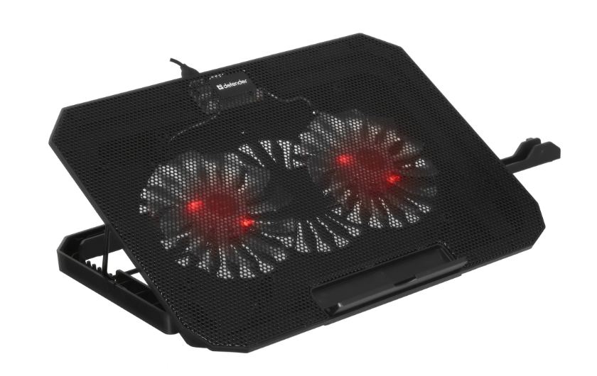 Охлаждающая подставка для ноутбука Defender NS-510 15.6", 2 USB, 2 вентилятора