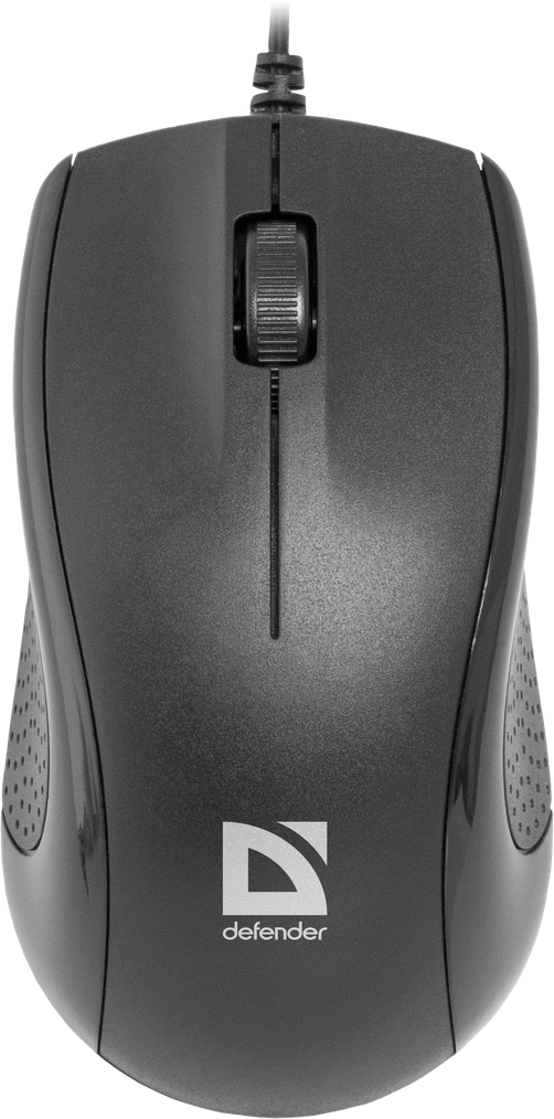 Мышь проводная Defender Optimum MB-160 USB, черный
