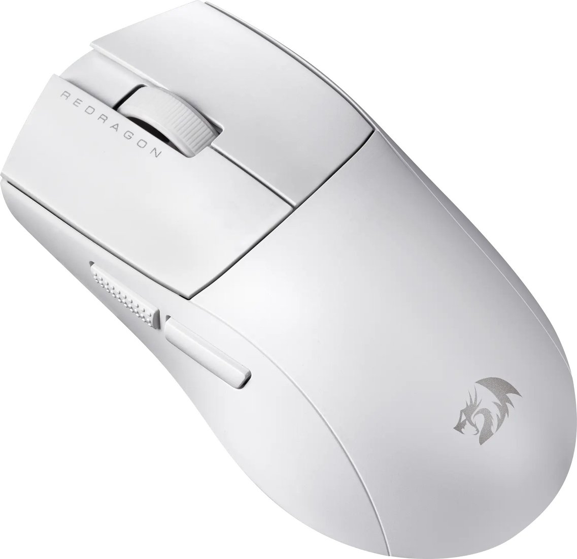 Мышь беспроводная игровая Redragon K1ng 4K Pro, BT+2.4G, белый