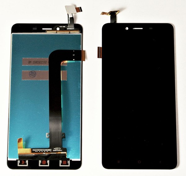 Дисплей для Xiaomi Redmi Note 2 + тачскрин (черный)