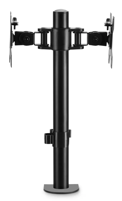 Кронштейн для мониторов ЖК Buro M062, 17"-27" макс.8кг потолочный поворот и наклон верт.