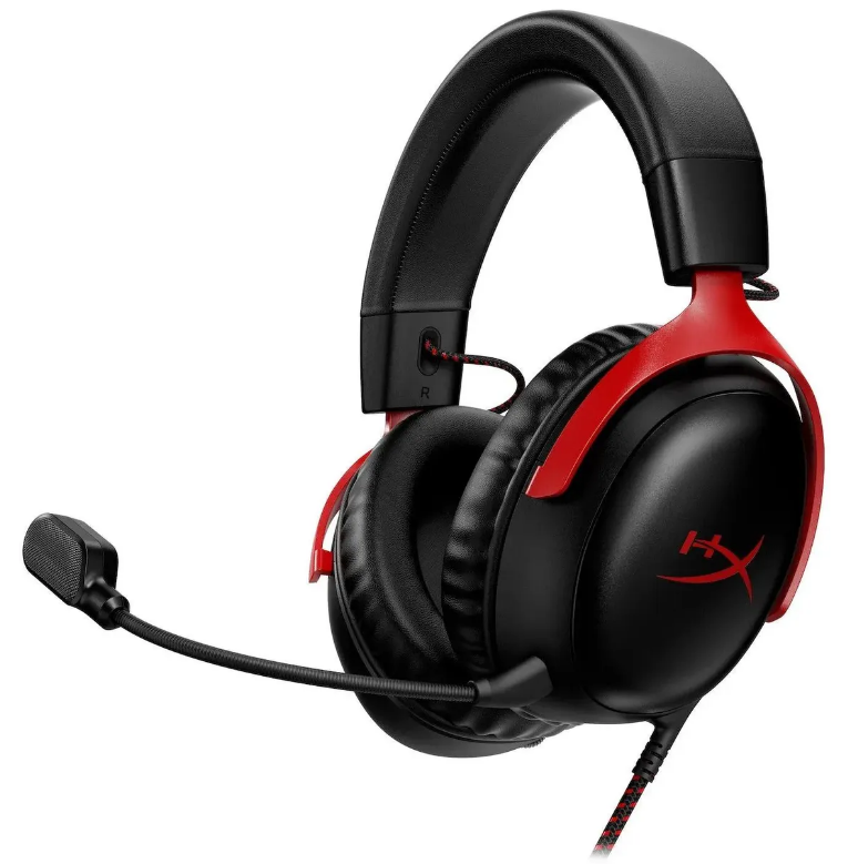 Игровая гарнитура HyperX Cloud III, черный-красный
