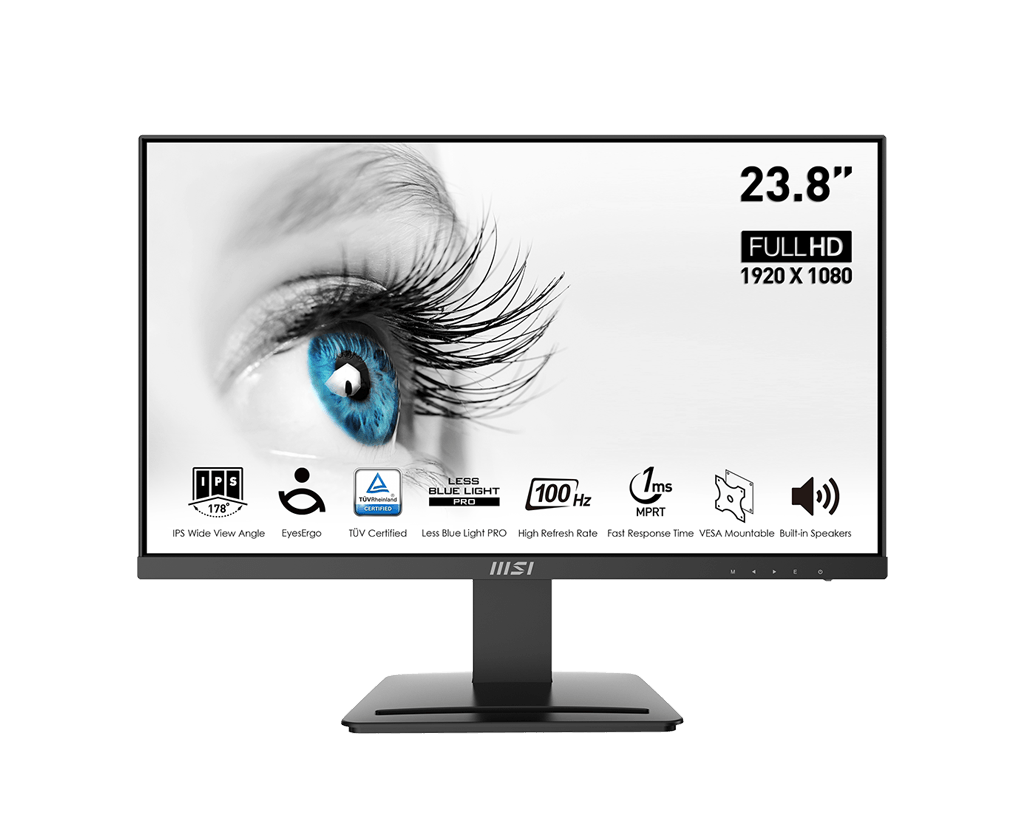 Монитор 23.8" MSI PRO MP243X черный
