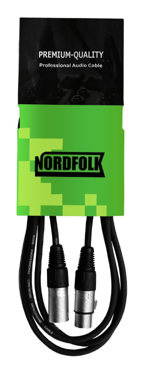 Кабель микрофонный NordFolk NMC9/15M
