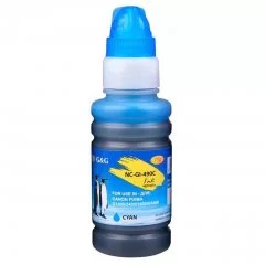 Чернила G&G GG-GI-490C GI-490 голубой 70мл для Canon Pixma G1400/G2400/G3400/G4400