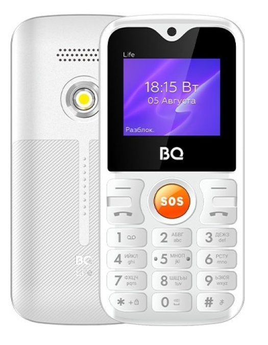 Мобильный телефон BQ 1853 Life White Dual SIM