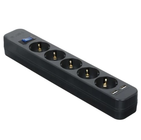 Сетевой фильтр SVEN SF-05LU 1,8 м