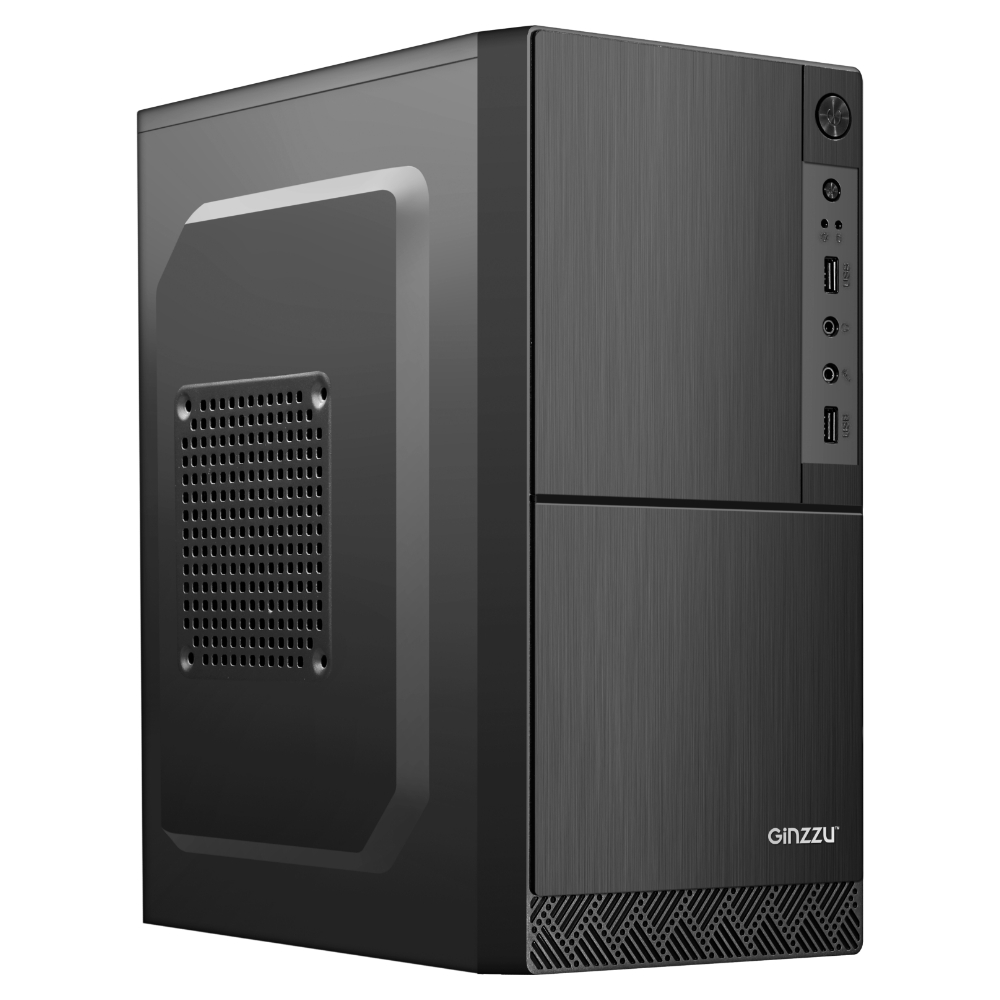 Корпус mATX Ginzzu B190 500W 12см
