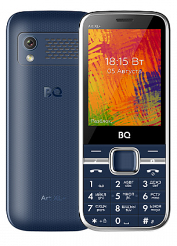 Мобильный телефон BQ-2838 ART XL+ Blue Dual SIM