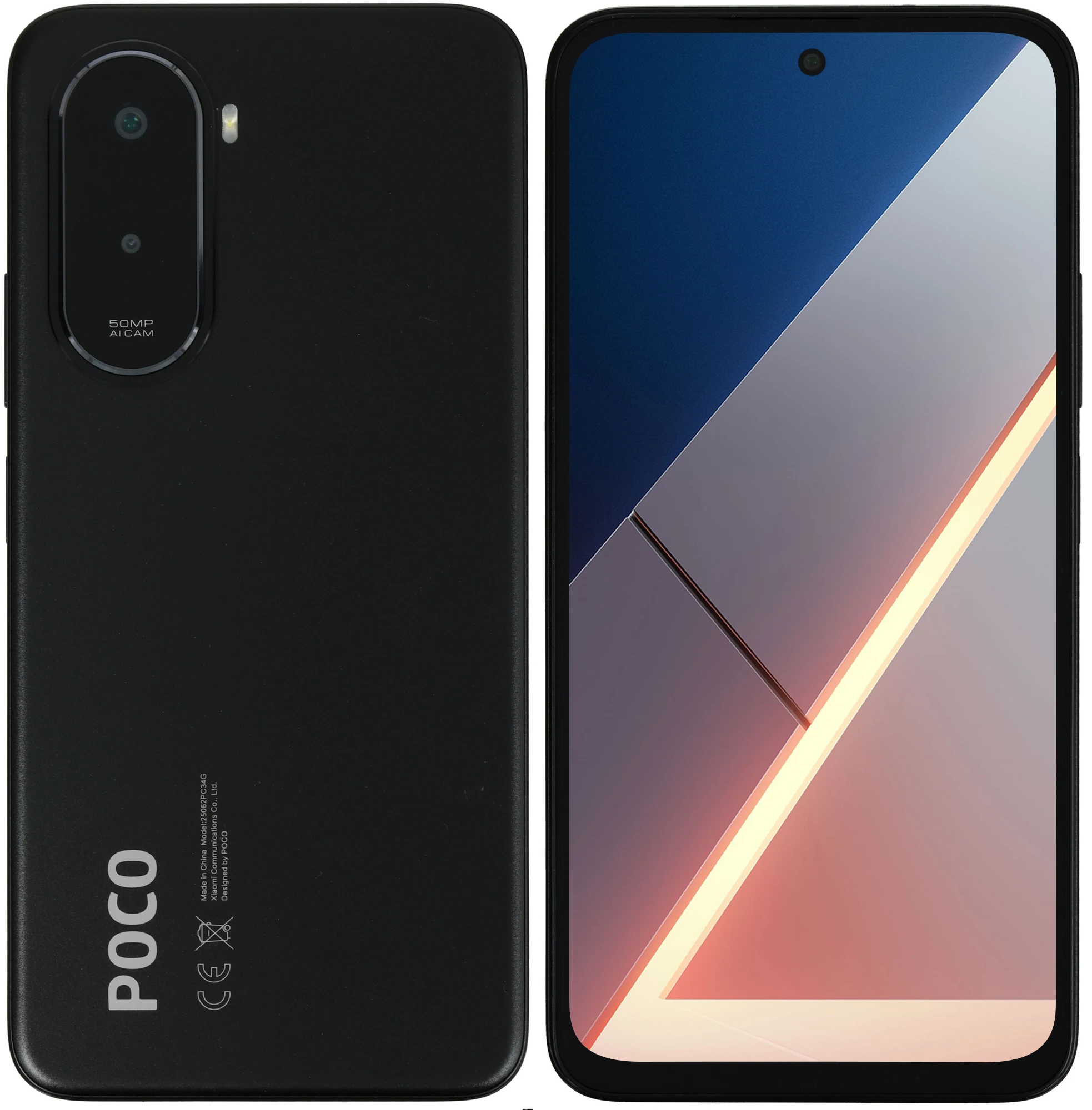 Смартфон POCO M7 6/128GB черный