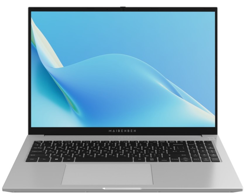 Ноутбук Maibenben M16B (M16B-R574UM) 16", IPS, R5-7430U/16/512/Linux, серебристый