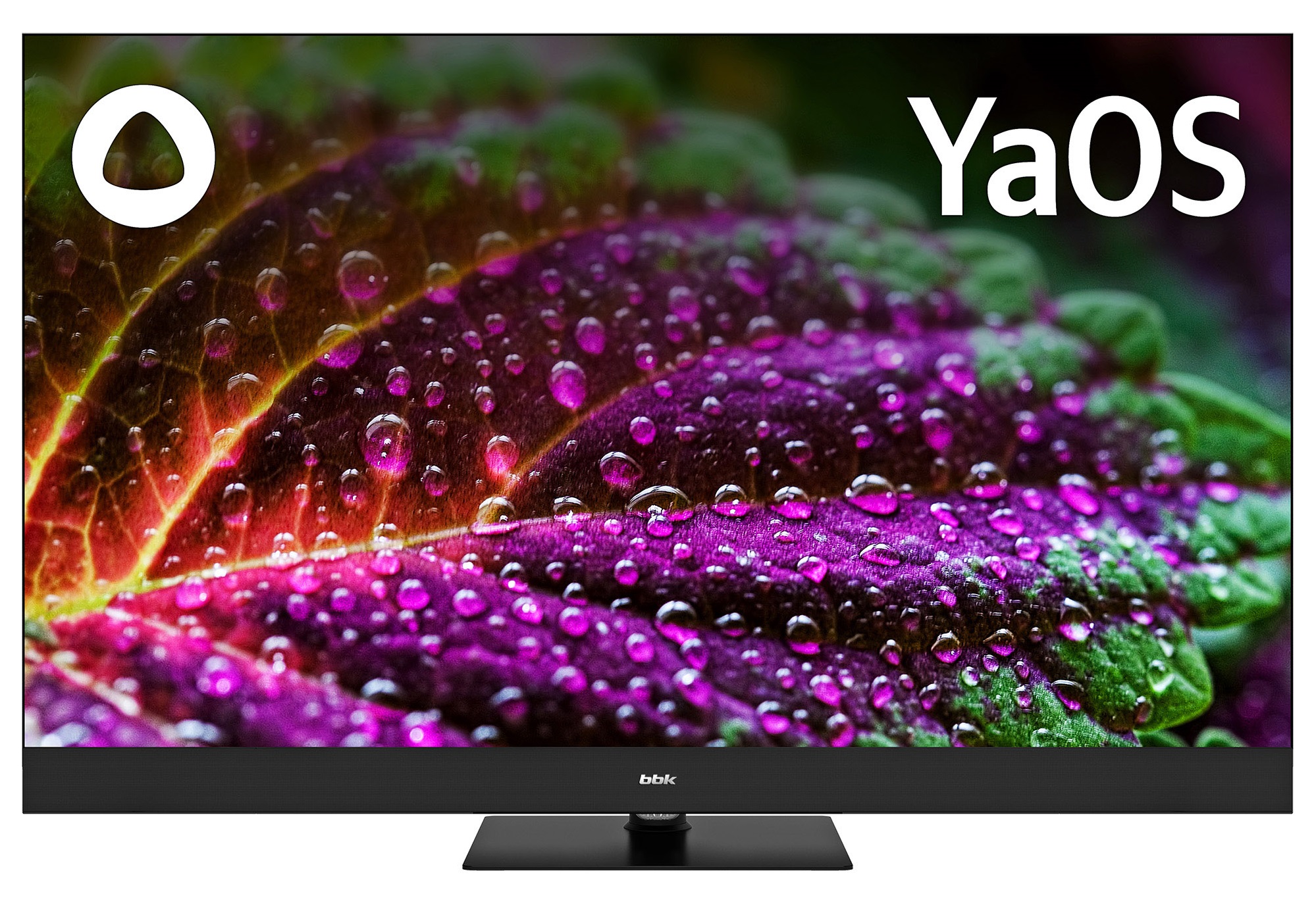 Телевизор 43" BBK 43LED-8259/UTS2C черный QLED UHD 60Hz ЯндексТВ