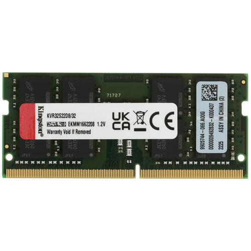 Модуль памяти SODIMM DDR4 32Gb Kingston ValueRAM (KVR32S22D8/32)