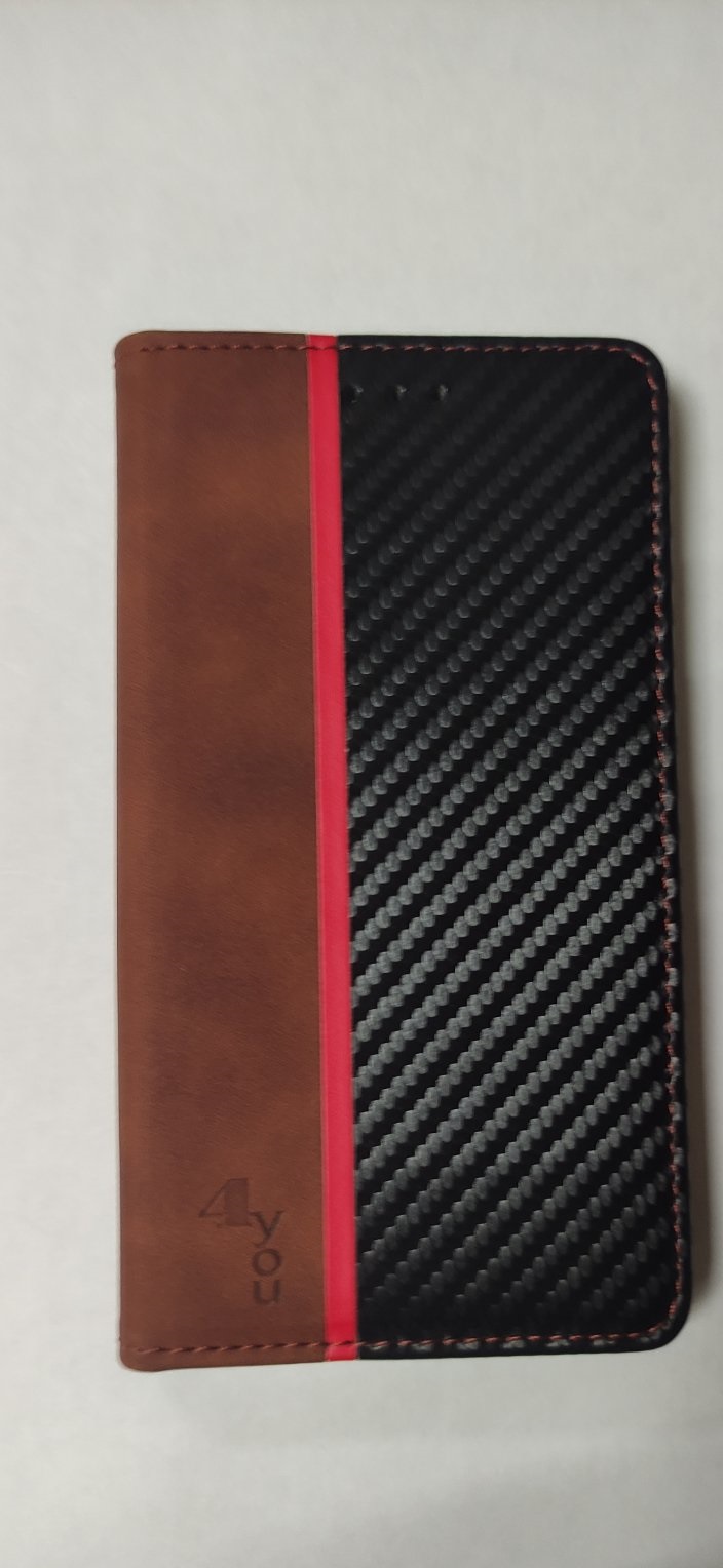 Чехол-книжка универсальный 5.5" 4you Carbon Brown/Black