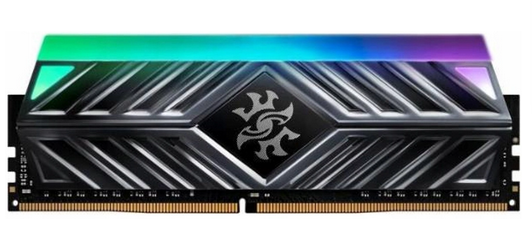 Модуль памяти DDR4 8Gb PC25600 3200MHz A-Data XPG SPECTRIX D41 RGB (AX4U32008G16A-ST41)