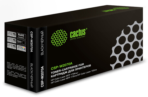 Картридж совместимый Cactus CSP-W2070A (HP CL 150a/150nw/MFP178nw/179fnw), 1K