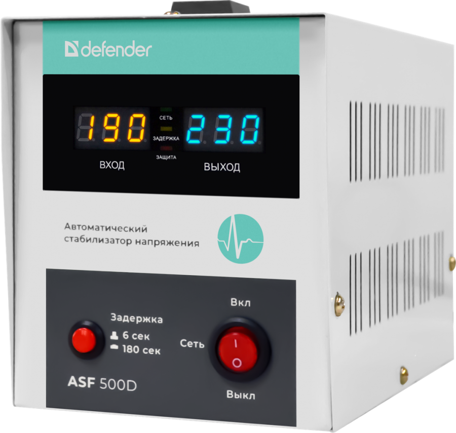 Стабилизатор напряжения Defender ASF 500D