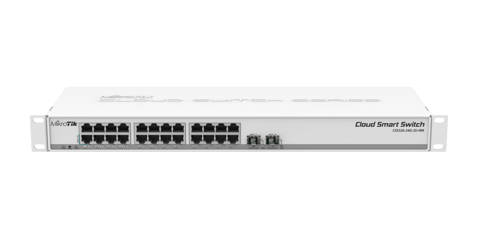 Коммутатор MikroTik Cloud Switch CSS326-24G-2S+RM