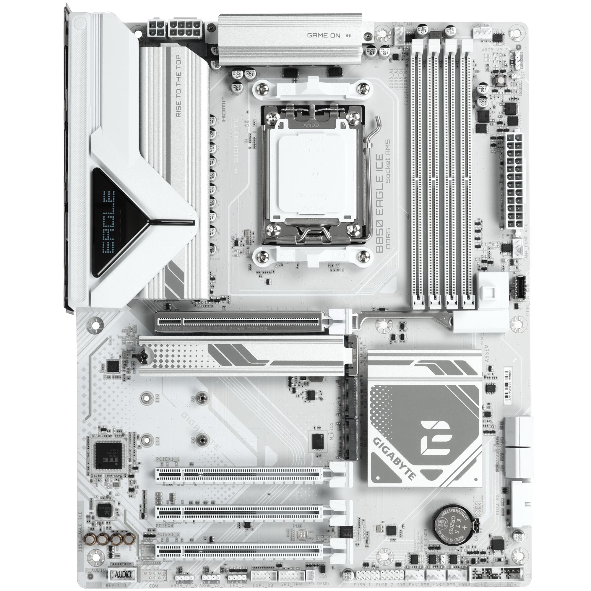 Материнская плата Socket AM5 Gigabyte B850 EAGLE ICE