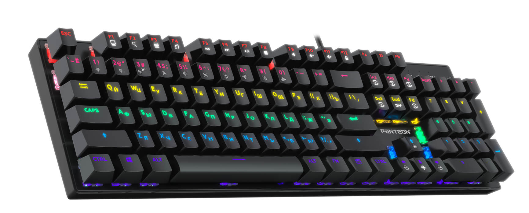 Клавиатура механическая PANTEON T14 RS HS, чёрный