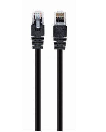Патчкорд медный UTP Cablexpert PP10-10M/BK кат.5e, 10м, литой, многожильный (черный)