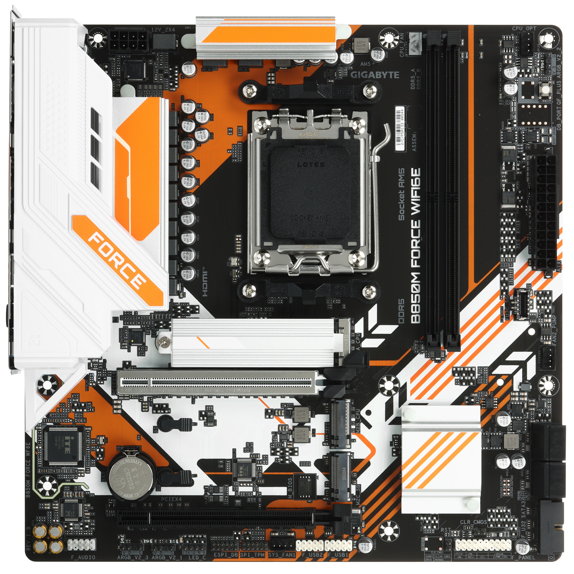 Материнская плата Socket AM5 GIGABYTE B850M FORCE WF6E