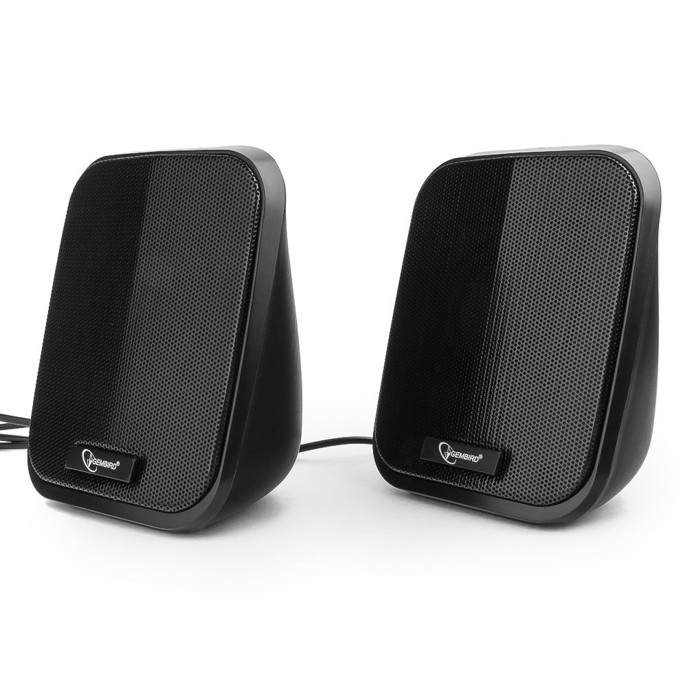 Акустика 2.0 Gembird SPK-100, черный, USB