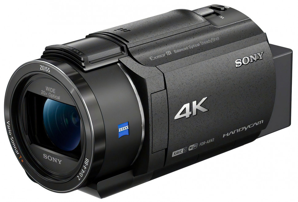 Видеокамера Sony AX43A Black