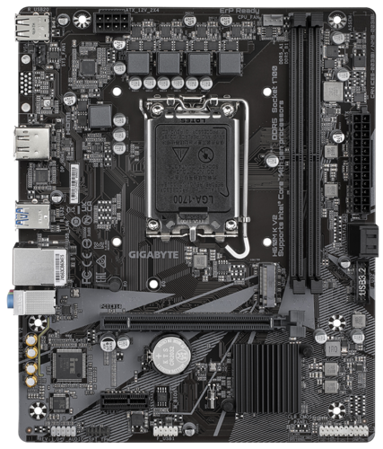 Материнская плата Socket 1700 GIGABYTE H610M K V2 DDR5