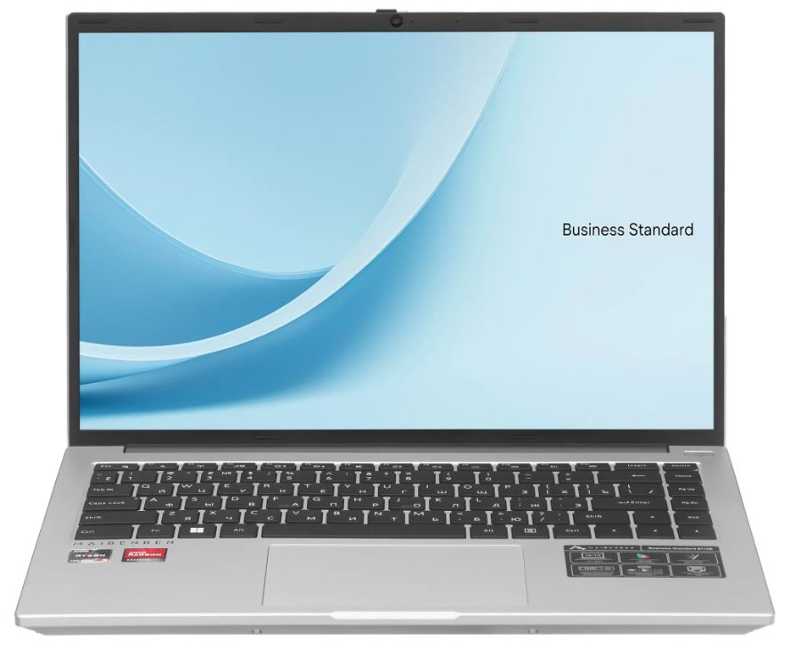 Ноутбук Maibenben B114B (B114B-R566UMFQSPSRE1) 14.5", IPS, R5-6600H/16/512/W11Pro, серебристый